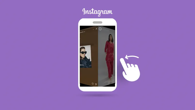 Half-slide half-view Glassagram alternative